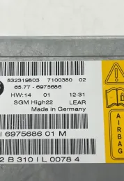 532319803 блок управління AirBag (SRS) BMW 5 E60 E61 2005