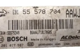 0281012587 блок управления ECU Opel Meriva B 2012