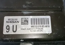 MEC32210E34615 блок управления ECU Nissan Micra 2004