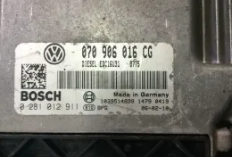 070997016K блок управления ECU Volkswagen Transporter - Caravelle T5 2005