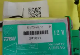 391031 блок управления AirBag (SRS) Fiat Grande Punto 2005