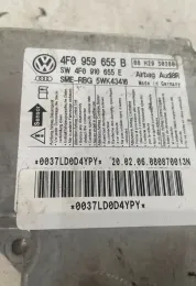 0037LD0D4YPY блок управления AirBag (SRS) Audi A6 S6 C6 4F 2005