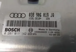 BOSCH0281011142 блок управління двигуном Audi A4 S4 B6 8E 8H 2000