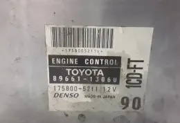 1758005211U блок управления двигателем Toyota Corolla Verso E121 2002