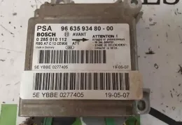 5EYBBE0277405 блок управления AirBag (SRS) Peugeot 207 2007