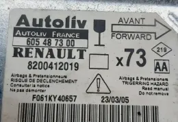 F061KY40657 блок управління AirBag (SRS) Renault Vel Satis 2005