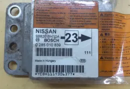 0285010839 блок управління AirBag (SRS) Nissan Note (E11) 2012