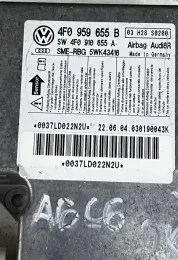 1K0959655D блок управління AirBag (SRS) Audi A6 S6 C6 4F 2005