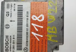 0285001811 блок управления AirBag (SRS) Mercedes-Benz S W220 2000