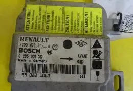 7700428311A блок управления AirBag (SRS) Renault Megane II 2003