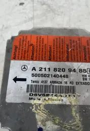 500502140448 блок управління AirBag (SRS) Mercedes-Benz E W211 2007