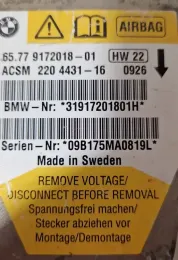 09B175MA0819L блок управління AirBag (SRS) BMW 5 E60 E61 2009
