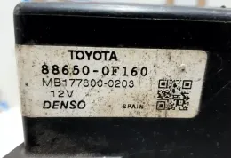 86500F160 блок управления Toyota Verso 2009