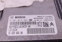 9666989980 блок управления ECU Peugeot 5008 2010