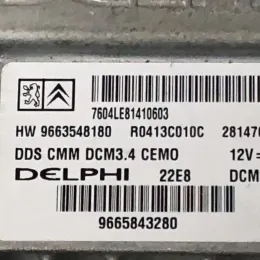 7604LE81410603 блок управління ECU Citroen C5 2010