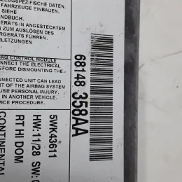 68148358AA блок управления AirBag (SRS) Chrysler Voyager 2009