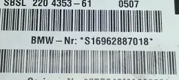 220435361 блок управления AirBag (SRS) BMW Z4 E85 E86 2006