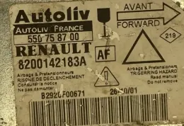 B2920F00671 блок управления AirBag (SRS) Renault Laguna II 2004