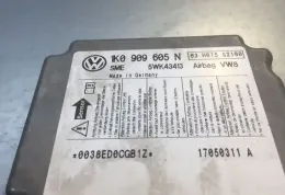 1KO909605N блок управління AirBag (SRS) Volkswagen Golf Plus 2007