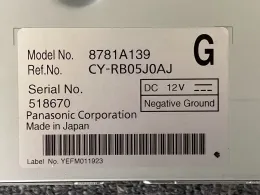 8781A139 блок управления Nissan