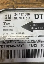 DTT0145783Y блок управления AirBag (SRS) Opel Combo C 2007