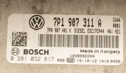 0281032817 блок управления ECU Volkswagen Touareg II 2015