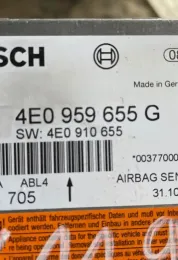 0037700007TA блок управления AirBag (SRS) Audi A8 S8 D3 4E 2004