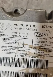 H500S0000010D03 блок управління AirBag (SRS) Citroen C4 II 2013