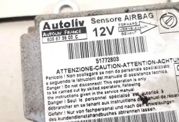 608673600C блок управления AirBag (SRS) Fiat Doblo 2008