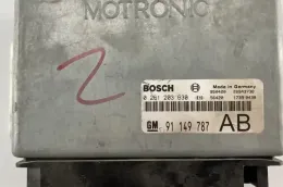 91149787AB блок управления ECU Opel Frontera A 1994