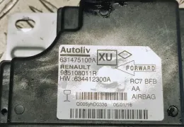 985108011R блок управління AirBag (SRS) Renault Megane IV 2016