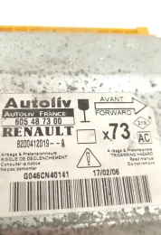 8200412019A блок управления AirBag (SRS) Renault Vel Satis 2002