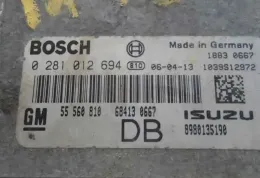 898013 блок управління ECU Opel Astra H 2007