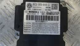 6C0959655G блок управления AirBag (SRS) Volkswagen Polo V 6R 2016