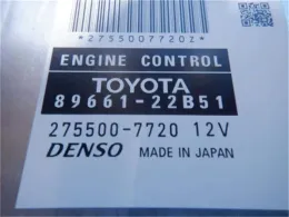 8966122B51 блок управления двигателем Toyota Mark, x