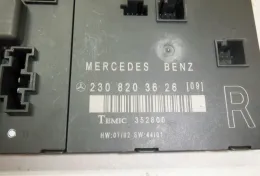 Блок управления дверью правый mercedes SL R230