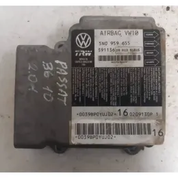 0209130P блок управления AirBag (SRS) Volkswagen PASSAT B6 2010