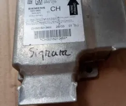 CHS0152136W блок управления AirBag (SRS) Opel Signum 2005