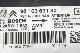 0285012632 блок управления AirBag (SRS) Peugeot 208 2014