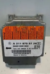 500510261833 блок управління AirBag (SRS) Mercedes-Benz E W211 2005