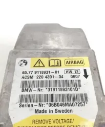 2204391340607 блок управління AirBag (SRS) BMW 5 E60 E61 2007