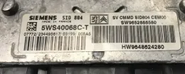 5WS40068 блок управления ECU Citroen C3 2002