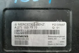 Блок управления двигателем Mercedes-Benz A-Klasse