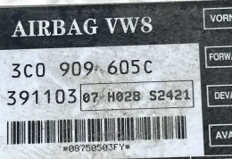 H028S2421 блок управления AirBag (SRS) Volkswagen PASSAT B6 2006