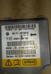 01B1142C21348 блок управления AirBag (SRS) BMW 5 E39 2002