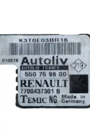 550759800 блок управління AirBag (SRS) Renault Scenic I 2000