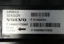 080B672902 блок управления AirBag (SRS) Volvo V40 2014