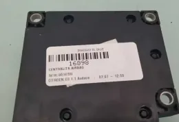16898 блок управления AirBag (SRS) Citroen C3 2002