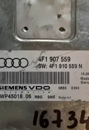 5WP450186 блок управління двигуном Audi A6 S6 C6 4F 2007