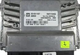 25191187 блок управління ECU Chevrolet Spark 2013